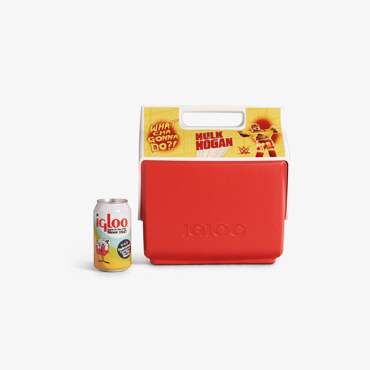 WWE Hulk Hogan Little Playmate 7 Qt Cooler