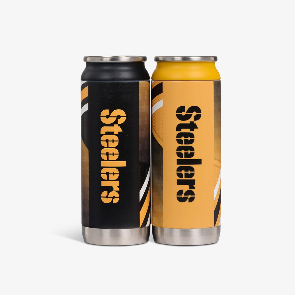 Pittsburgh Steelers Home & Away 16 Oz Can 2-Pack