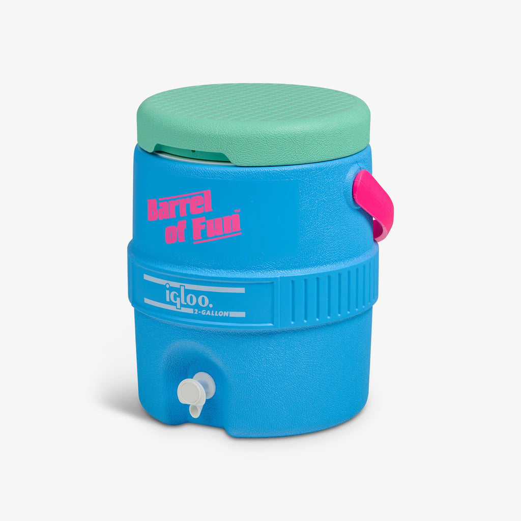 Retro Barrel of Fun 2 Gallon Jug