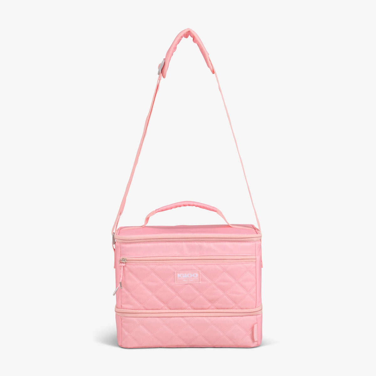 MaxCold DUO Dual Compartment Square Lunch Cooler