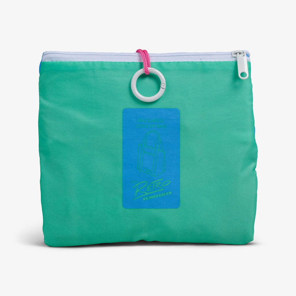 Retro Packable Puffer 20-Can Cooler Bag