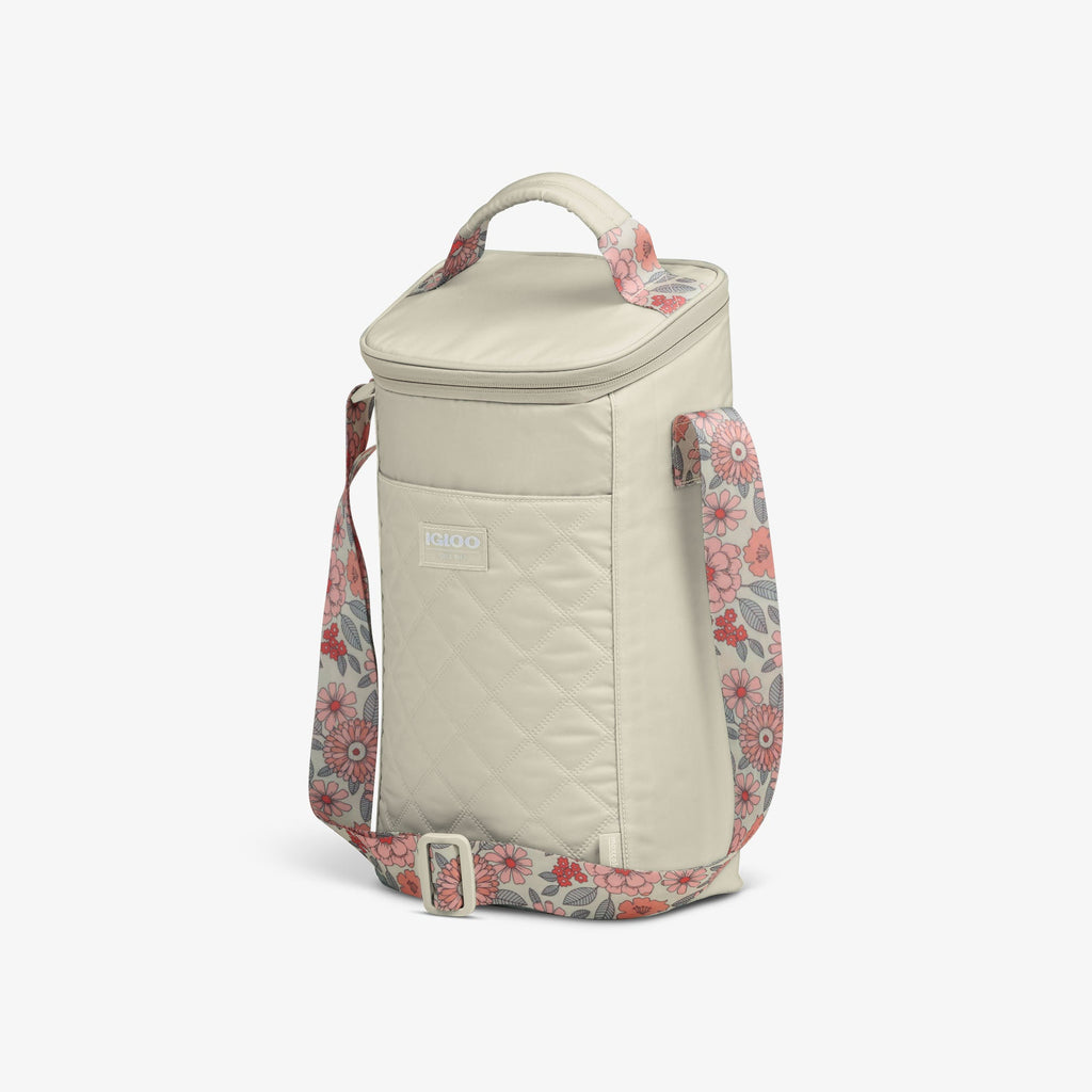 Floral MaxCold® DUO Vertical Crossbody Cooler Bag