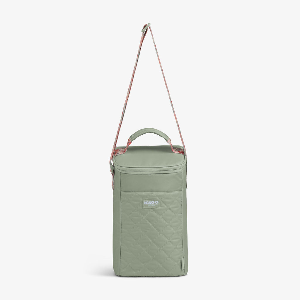 Floral MaxCold® DUO Vertical Crossbody Cooler Bag