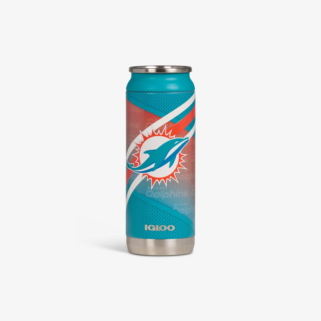 Miami Dolphins 16 Oz Can