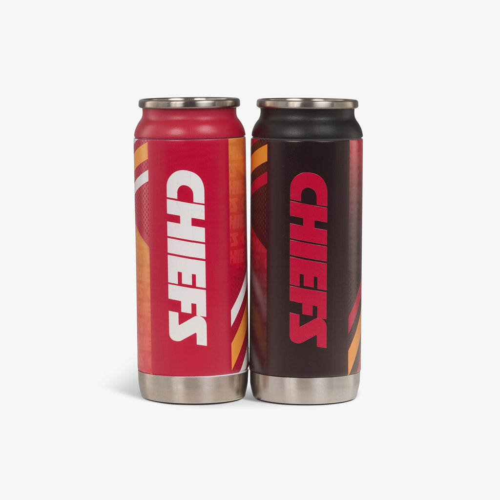 Kansas City Chiefs Home & Away 16 Oz Can 2-Pack