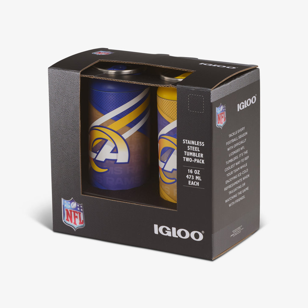 Los Angeles Rams Home & Away 16 Oz Can 2-Pack