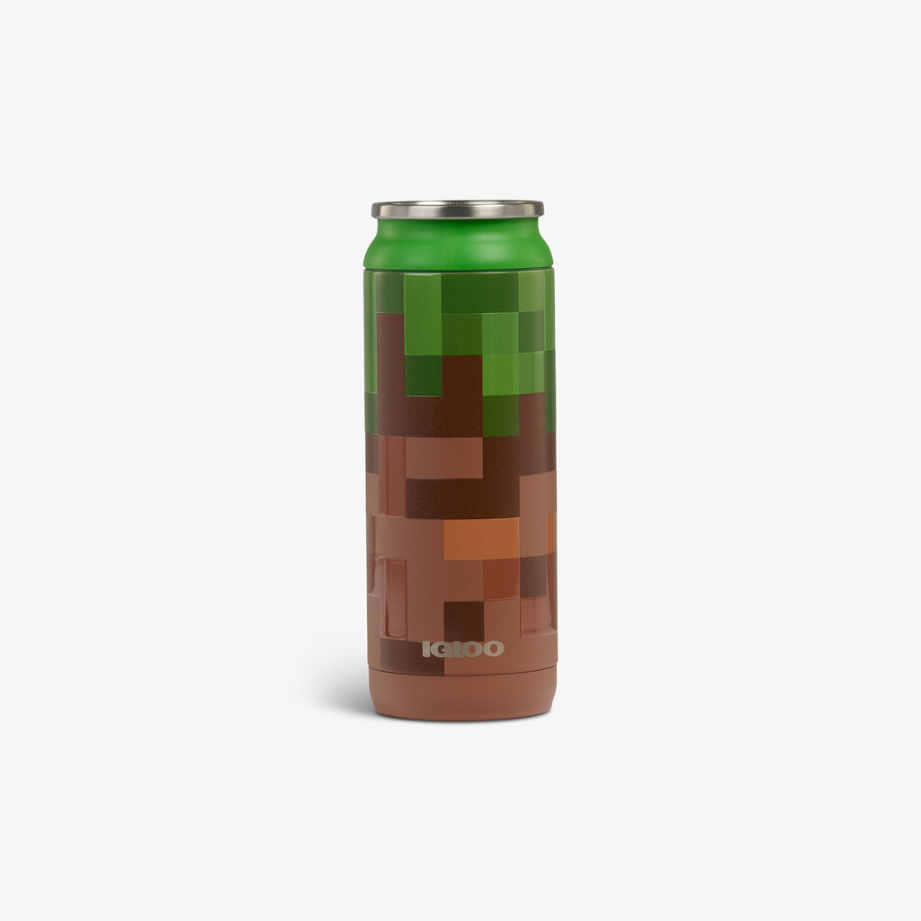 Minecraft Grass Block 16 Oz Can