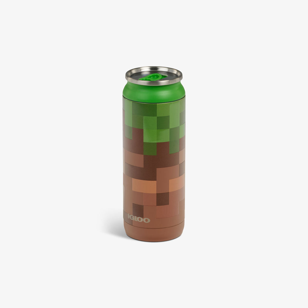 Minecraft Grass Block 16 Oz Can